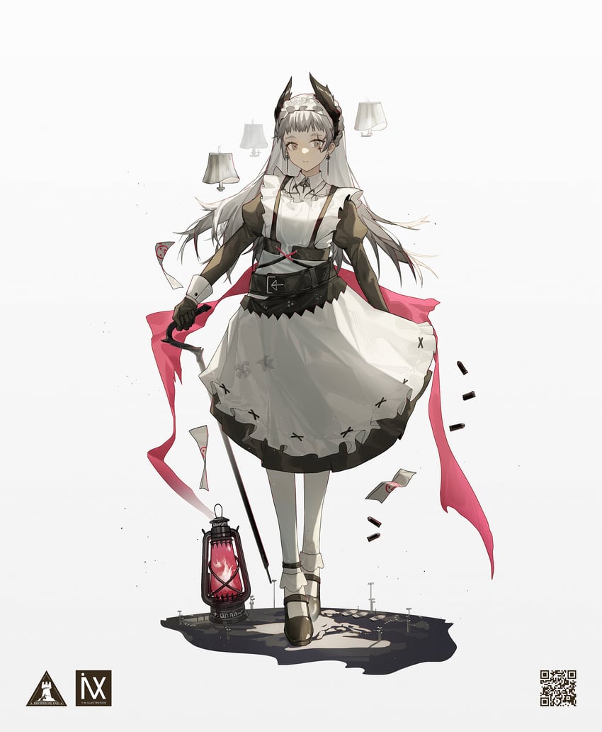 irene (arknights and 1 more) drawn by yuuki_mix