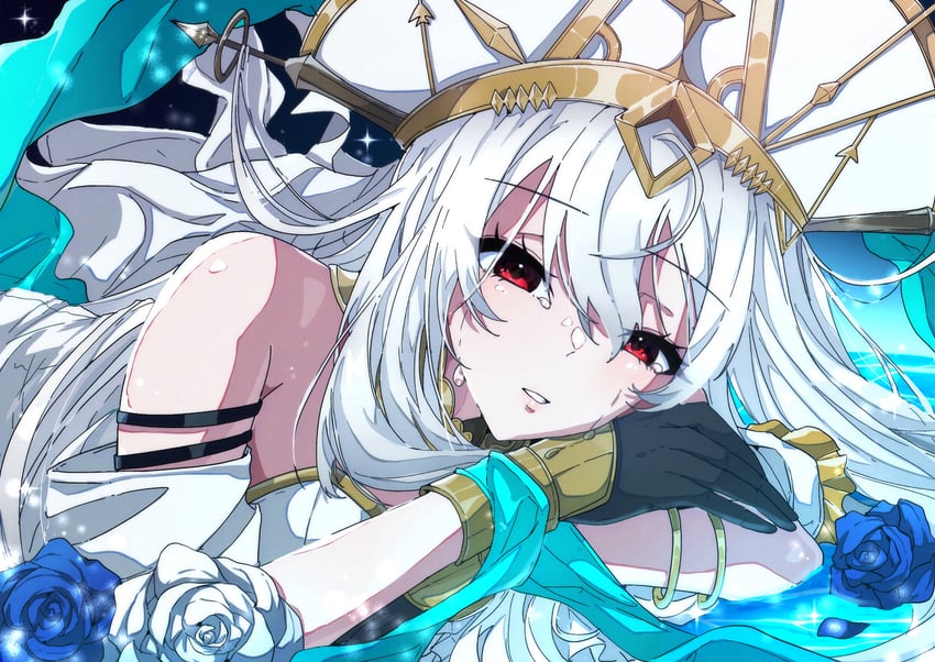 skadi and skadi the corrupting heart (arknights) drawn by tsume3mai