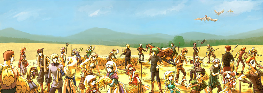 celica, palla, catria, alm, delthea, and 29 more (fire emblem and 1 more) drawn by towa_(towa_no_jiyuuchou)