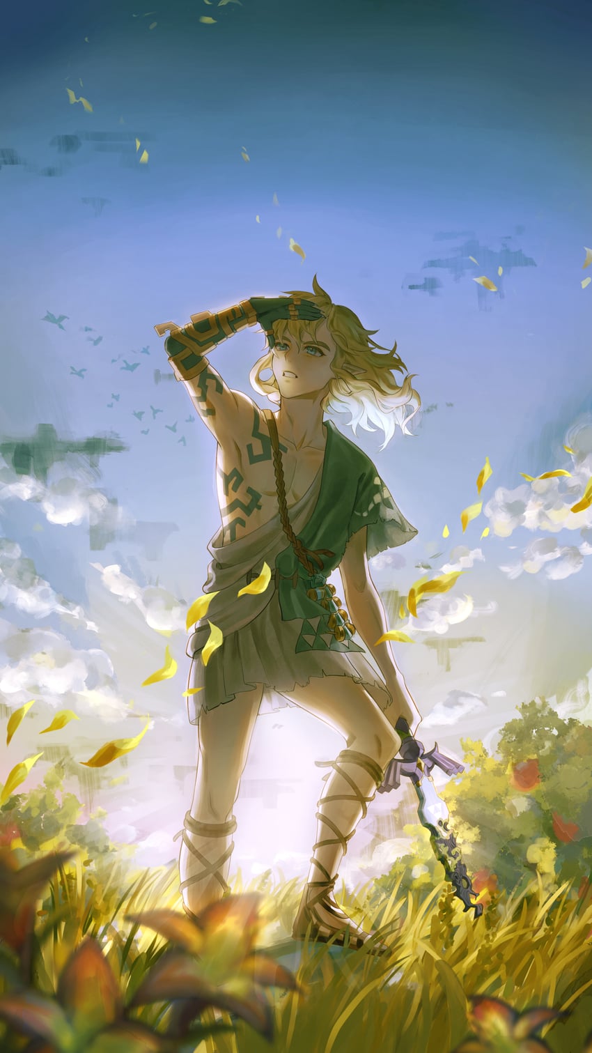 link (the legend of zelda and 1 more) drawn by yoshiyoshiwa