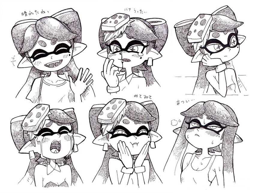 callie (splatoon and 1 more) drawn by yuta_agc