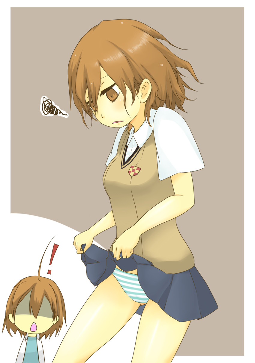 last order and misaka worst (toaru majutsu no index) drawn by i.u.y