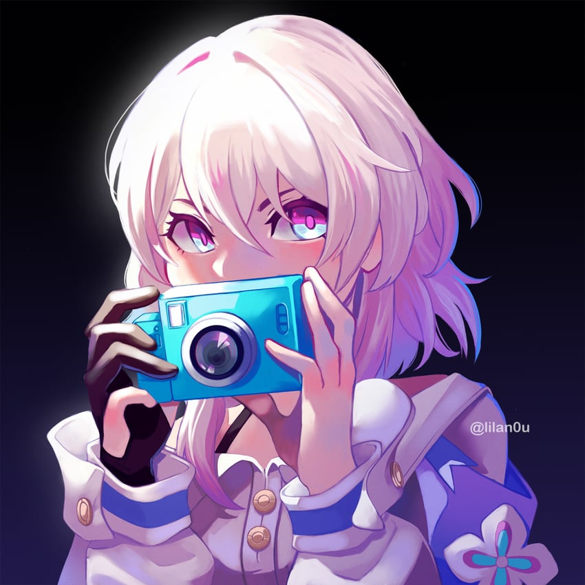 march 7th (honkai and 1 more) drawn by lilanu