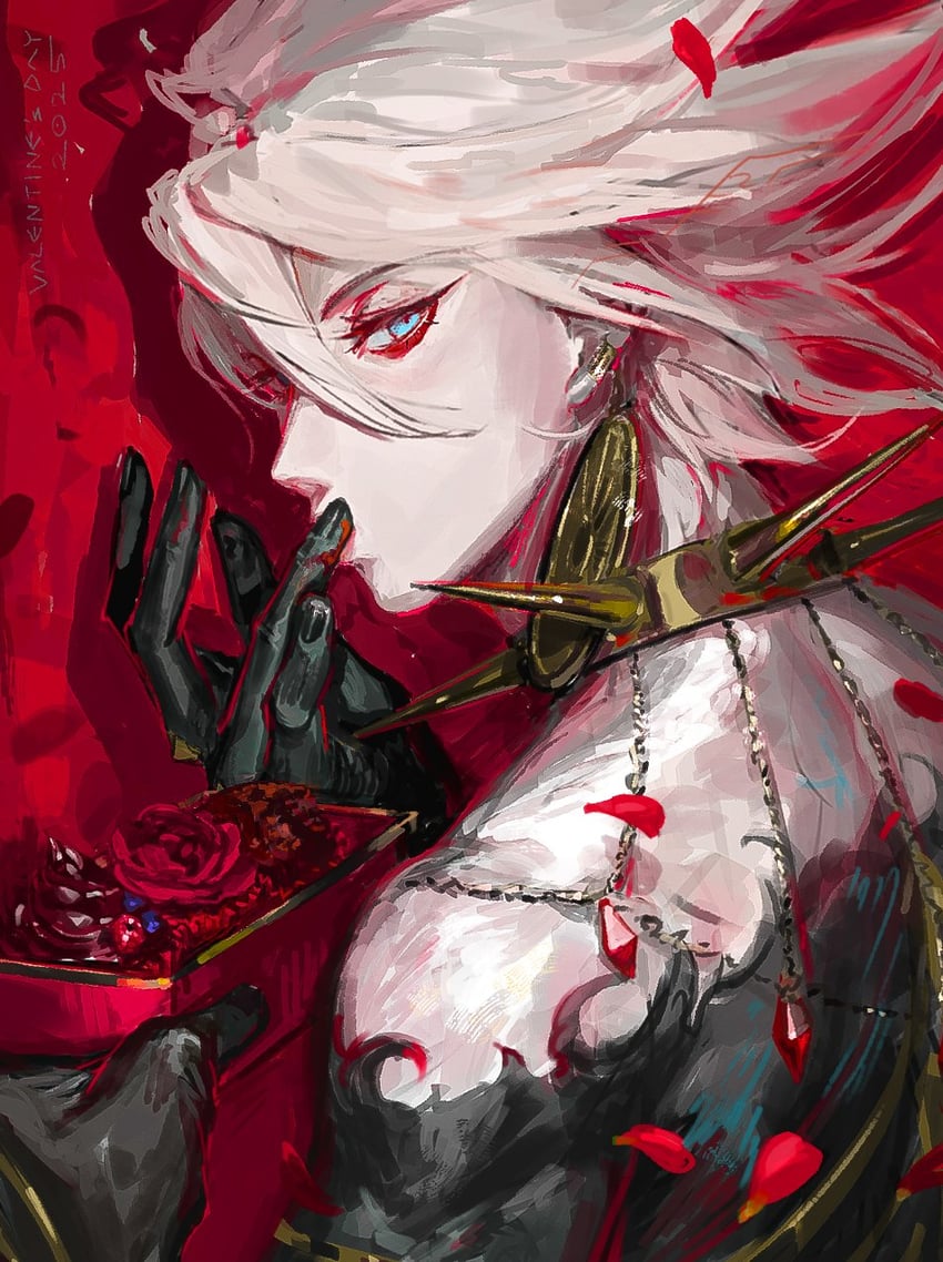 karna (fate and 1 more) drawn by egawa_akira