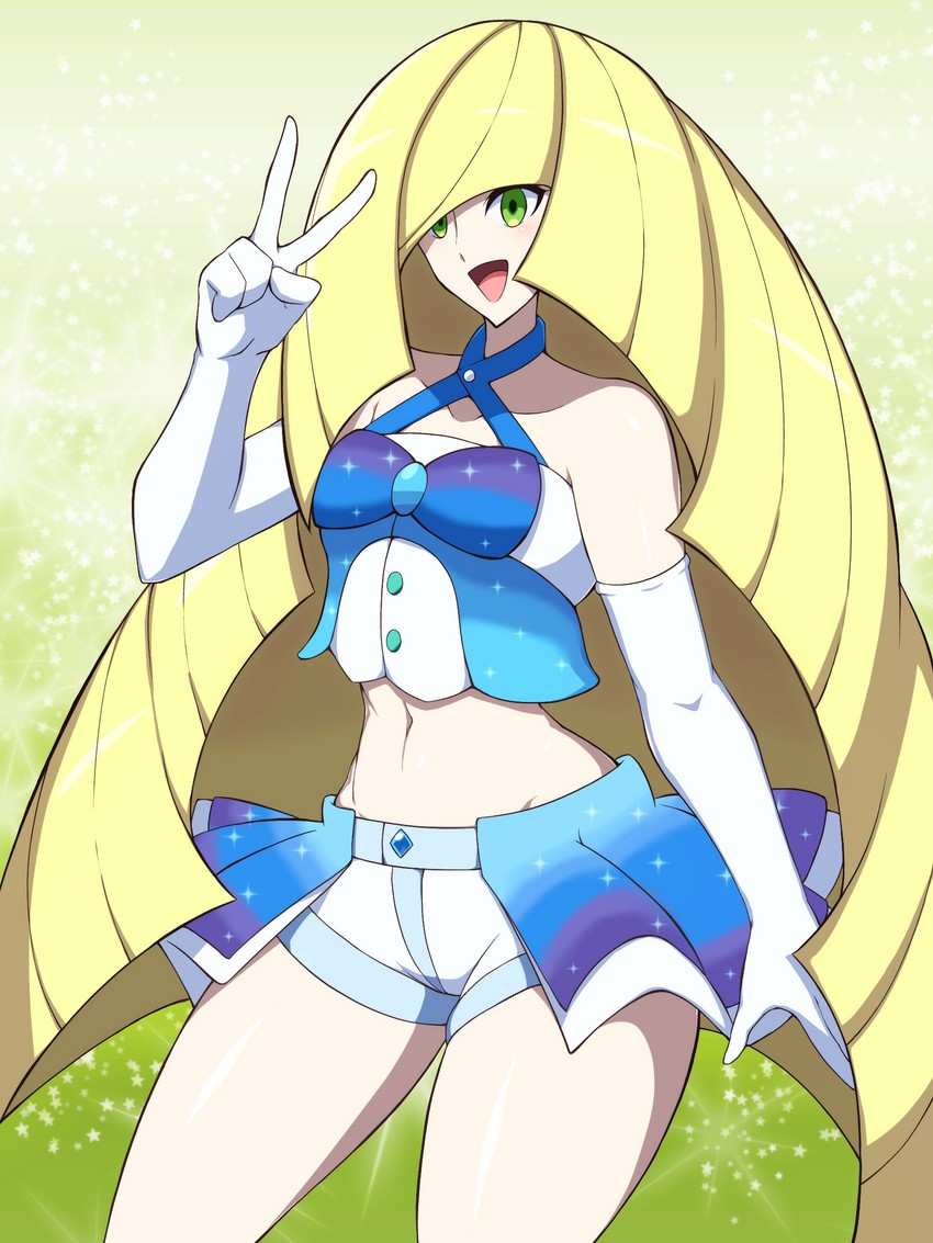 lusamine and lisia (pokemon and 2 more) drawn by ko_ban98