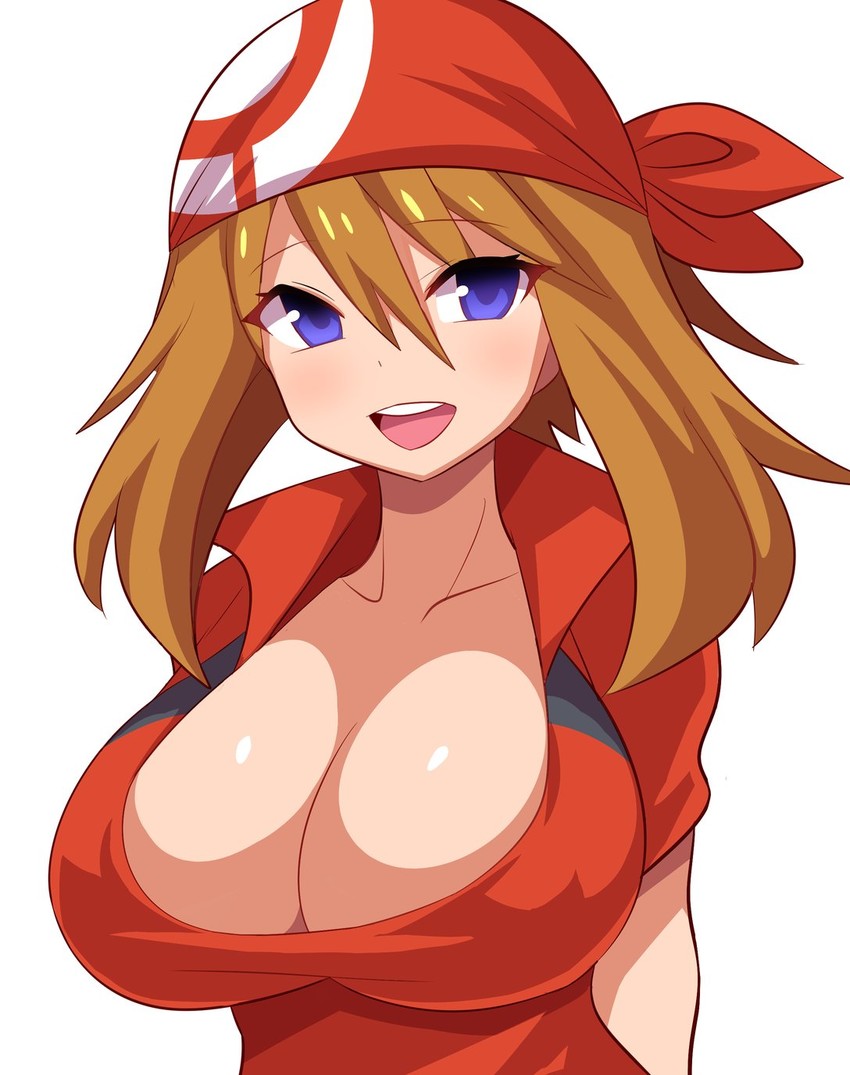may (pokemon and 1 more) drawn by konno_tohiro