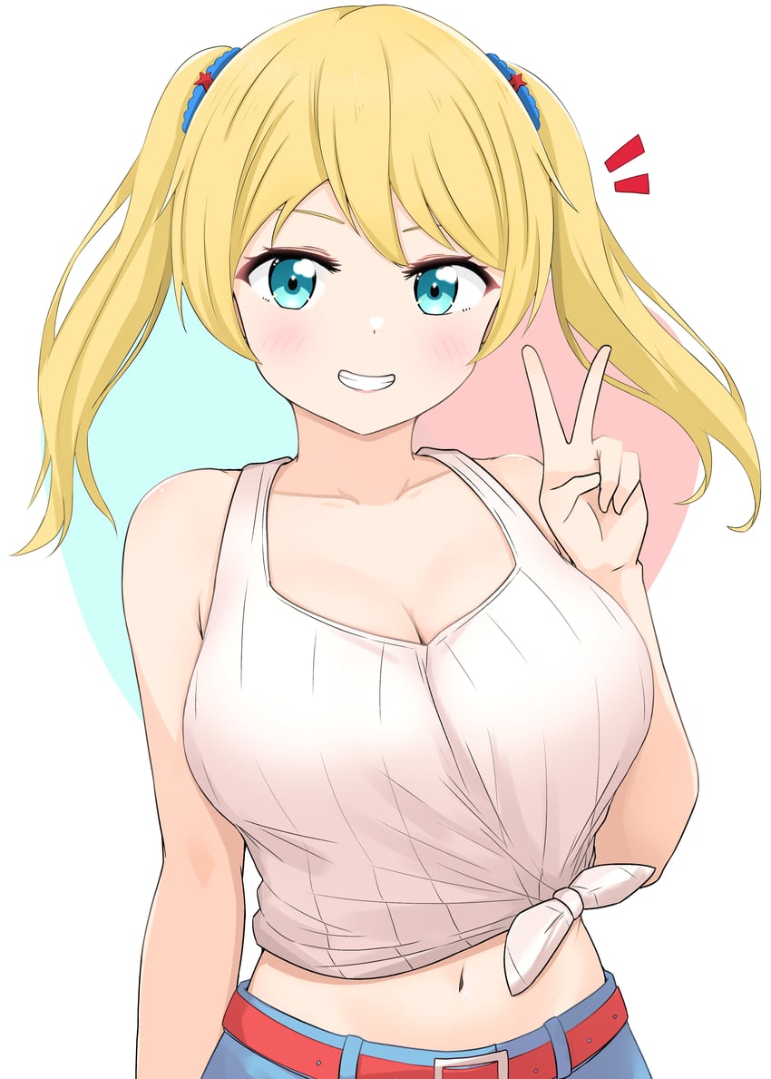jennifer (love live! and 2 more) drawn by chrono_0205