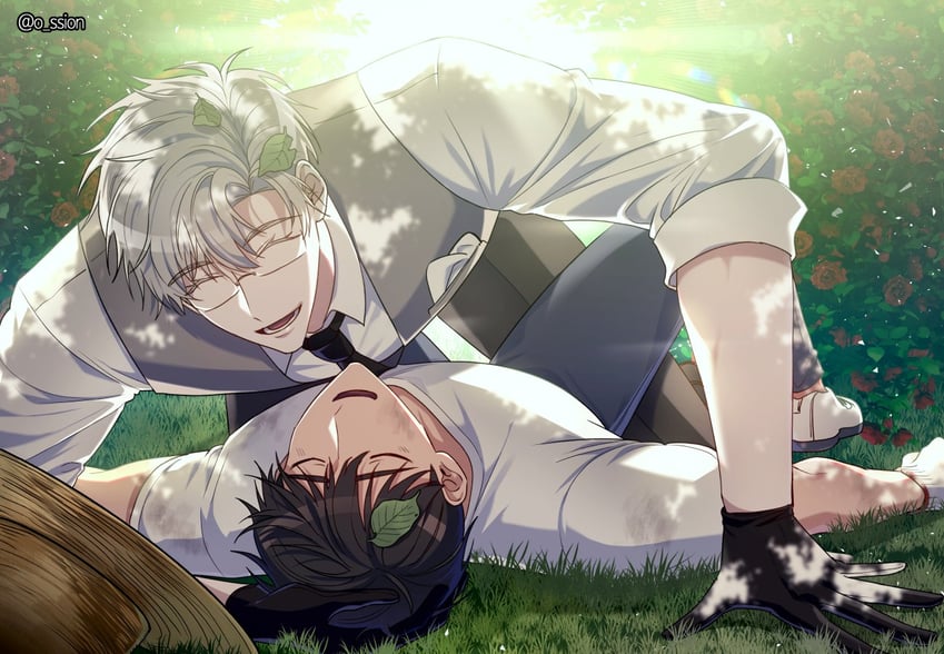 jeong taeui and ilay riegrow (passion) drawn by o_ssion