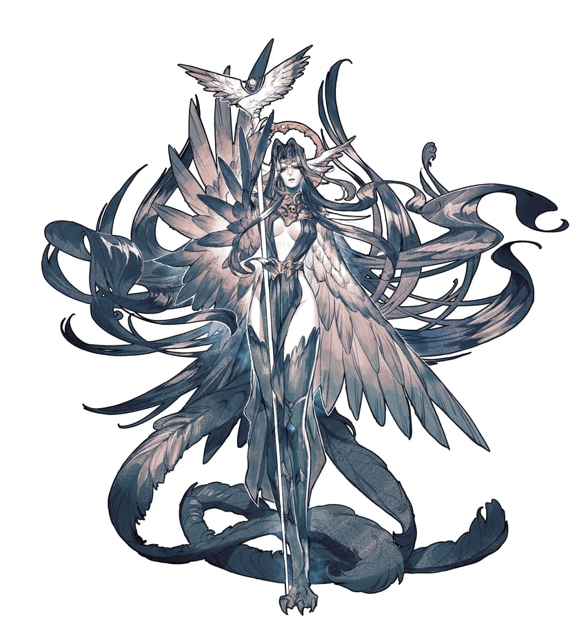 the endsinger (final fantasy and 1 more) drawn by eboda-x