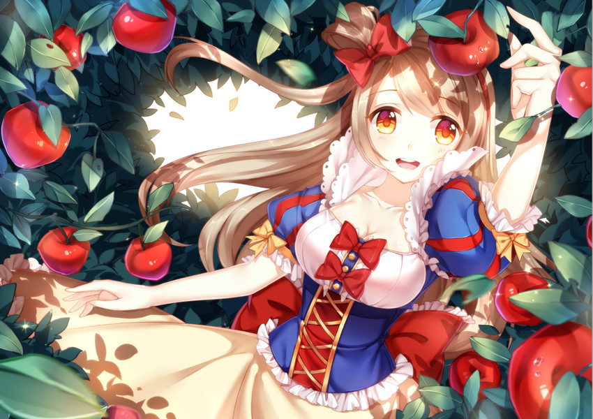 minami kotori and snow white (love live! and 2 more) drawn by kan_(rainconan)