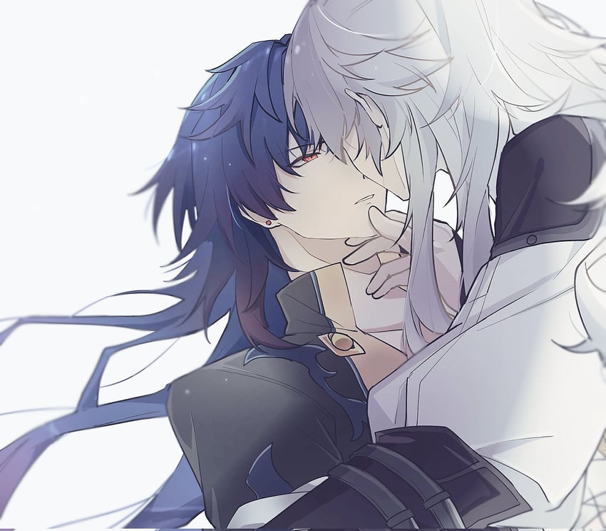 blade and jing yuan (honkai and 1 more) drawn by gwenore1940