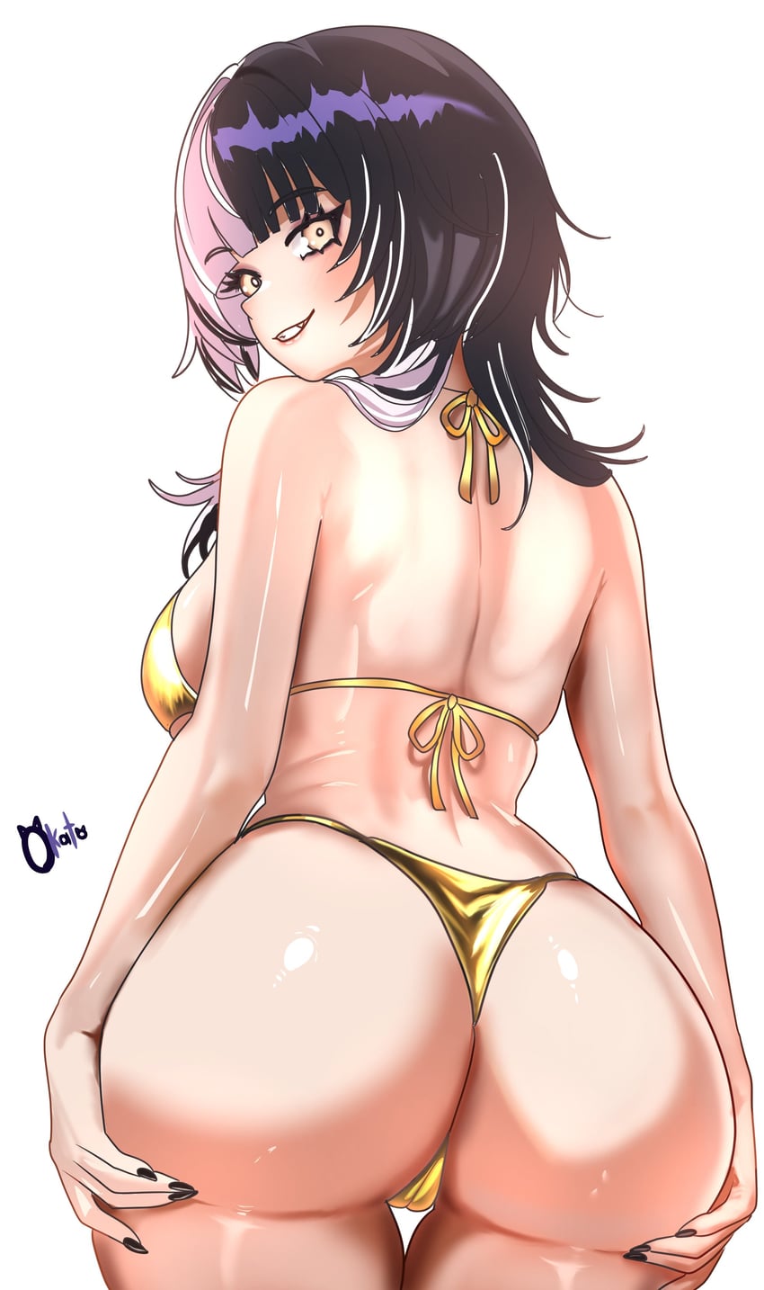 shiori novella (hololive and 1 more) drawn by okatosen