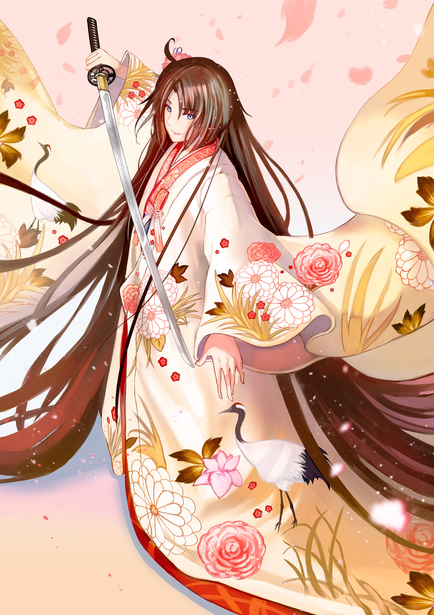 ryougi shiki and void shiki (fate and 2 more) drawn by melvin_lam