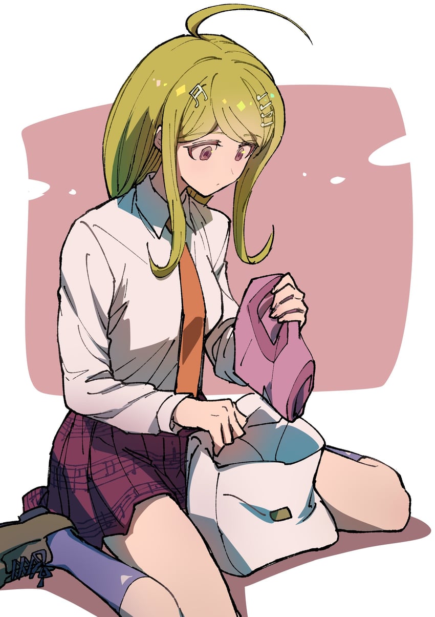 akamatsu kaede (danganronpa and 1 more) drawn by youko-shima