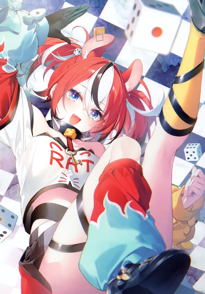 hakos baelz (hololive and 1 more) drawn by toosaka_asagi