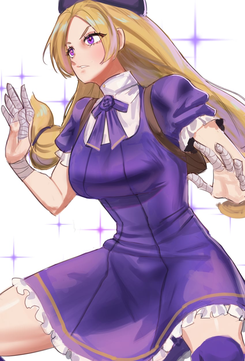 shijou hinako (the king of fighters) drawn by dan_koflove