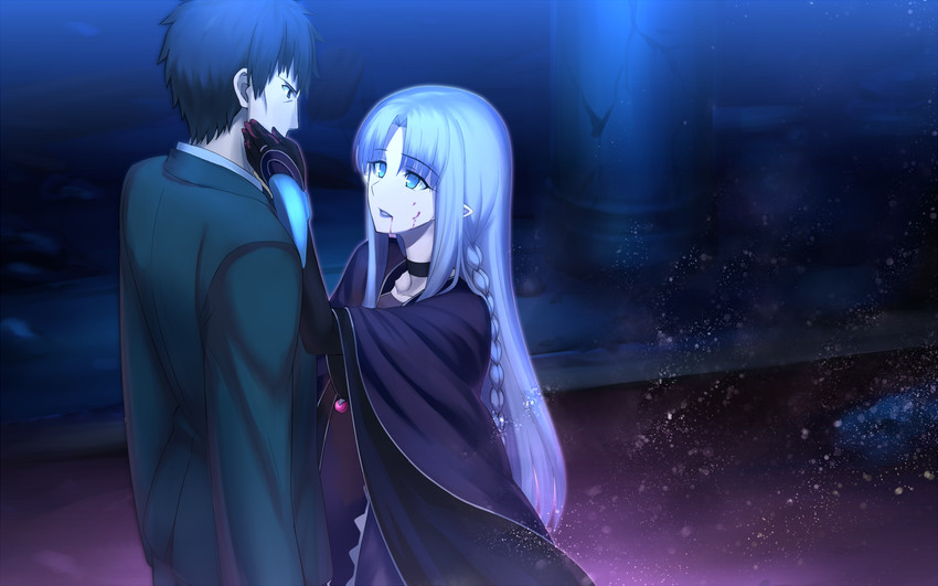 medea and kuzuki souichirou (fate and 2 more) drawn by kotera_ryou
