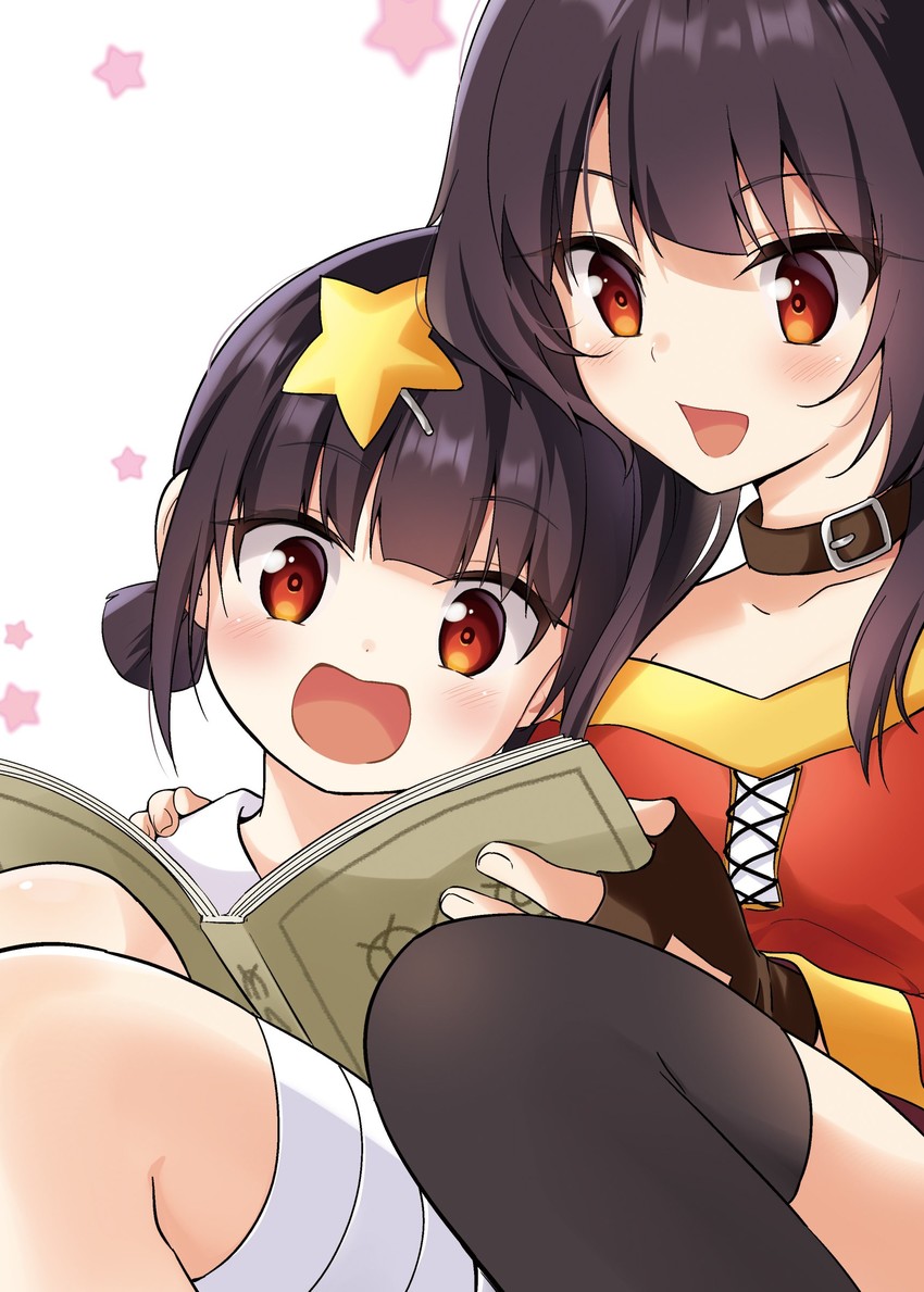 megumin and komekko (kono subarashii sekai ni shukufuku wo!) drawn by taromarun