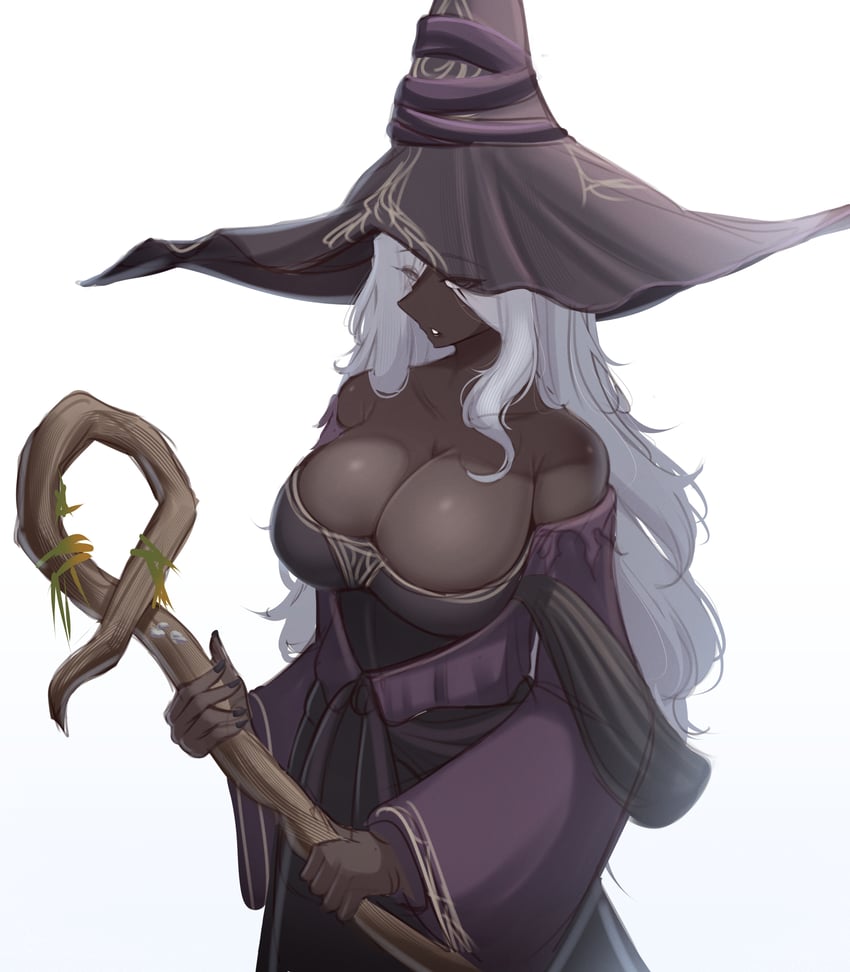 recluse (elden ring and 1 more) drawn by laxiusart
