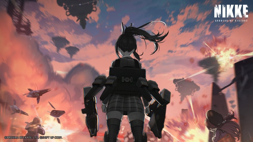 ein, rei, and zwei (goddess of victory: nikke)