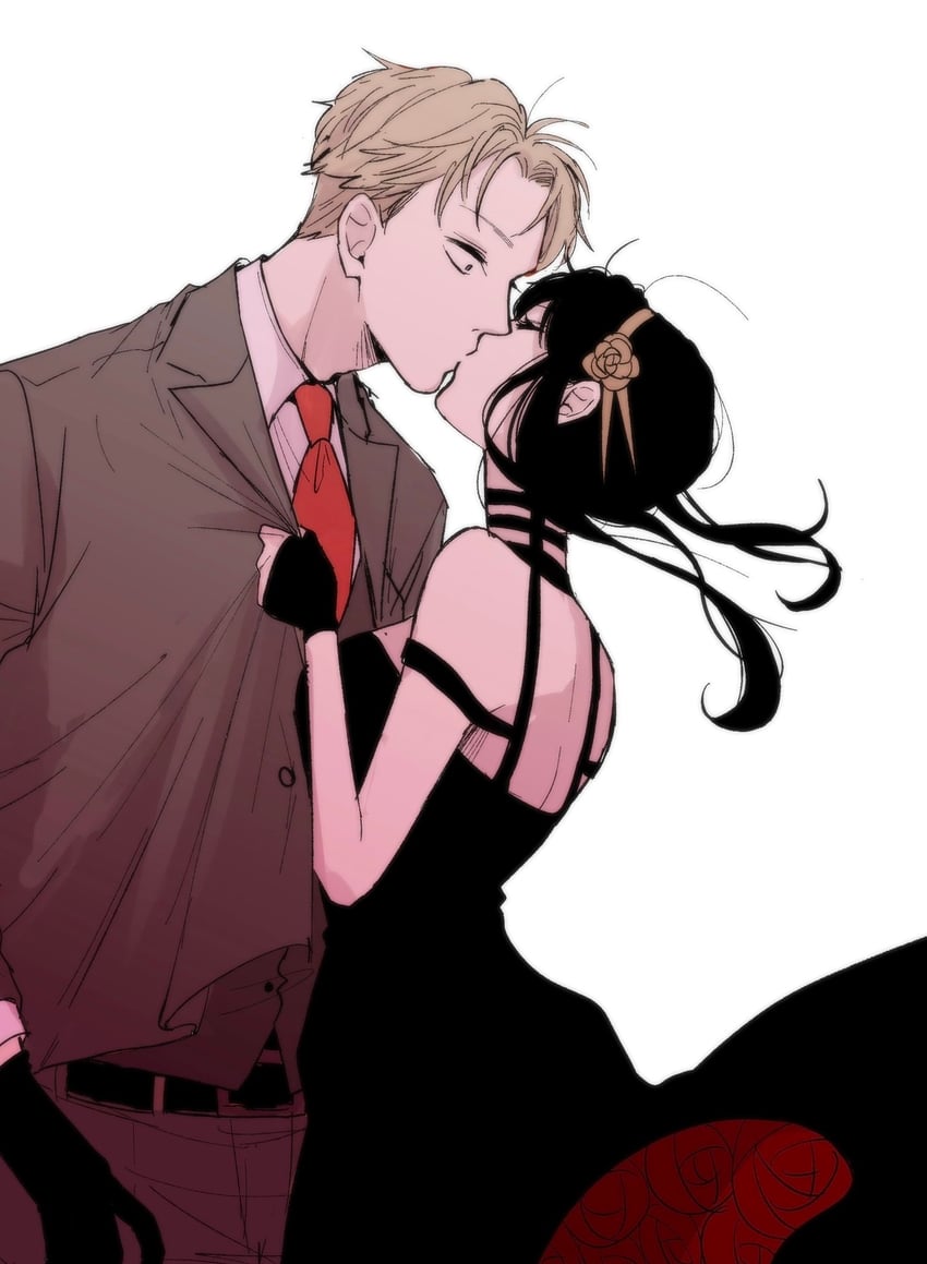 yor briar and twilight (spy x family) drawn by tori_(runrunpiia)