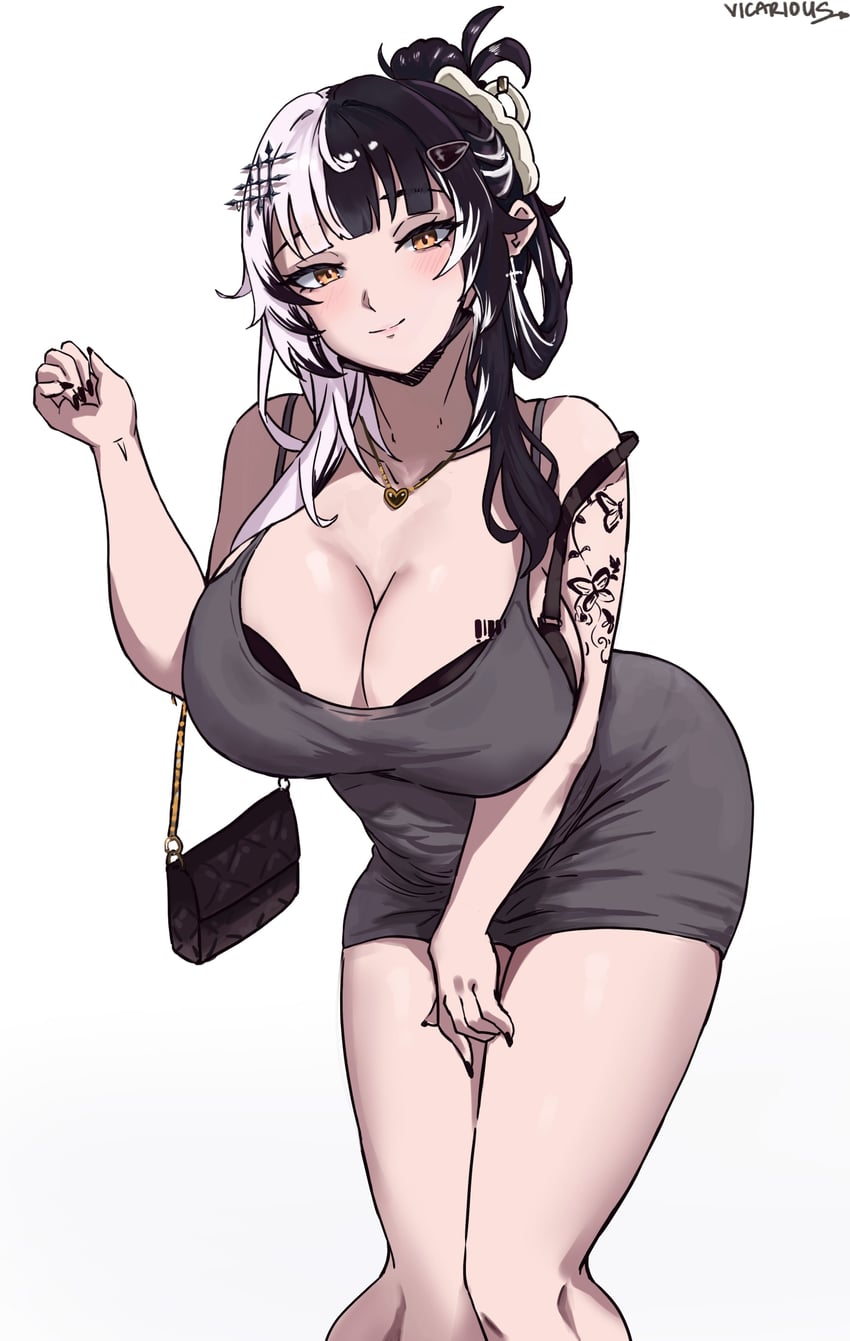 shiori novella and d (hololive and 2 more) drawn by vicarious