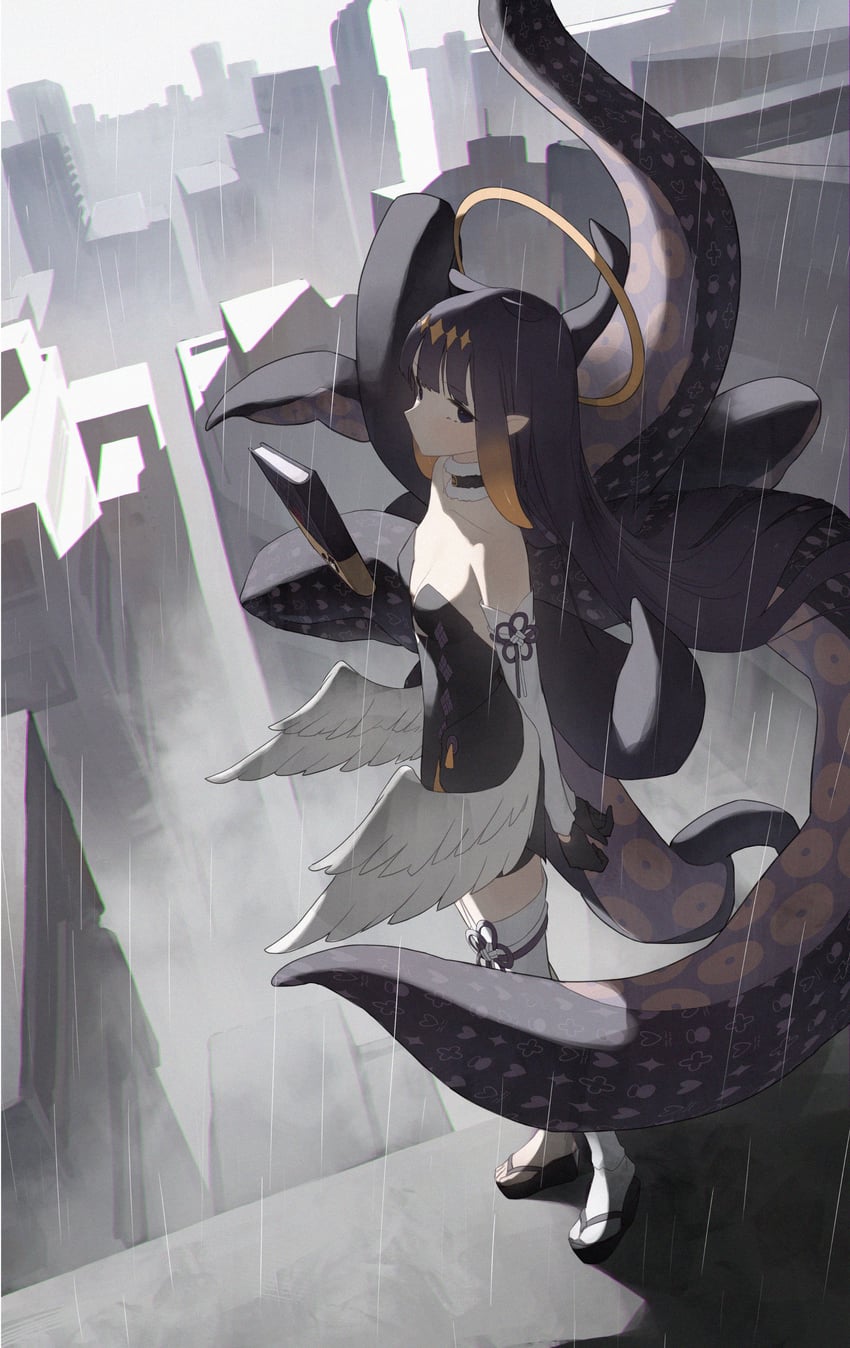 ninomae ina'nis and ao-chan (hololive and 1 more) drawn by seuhu