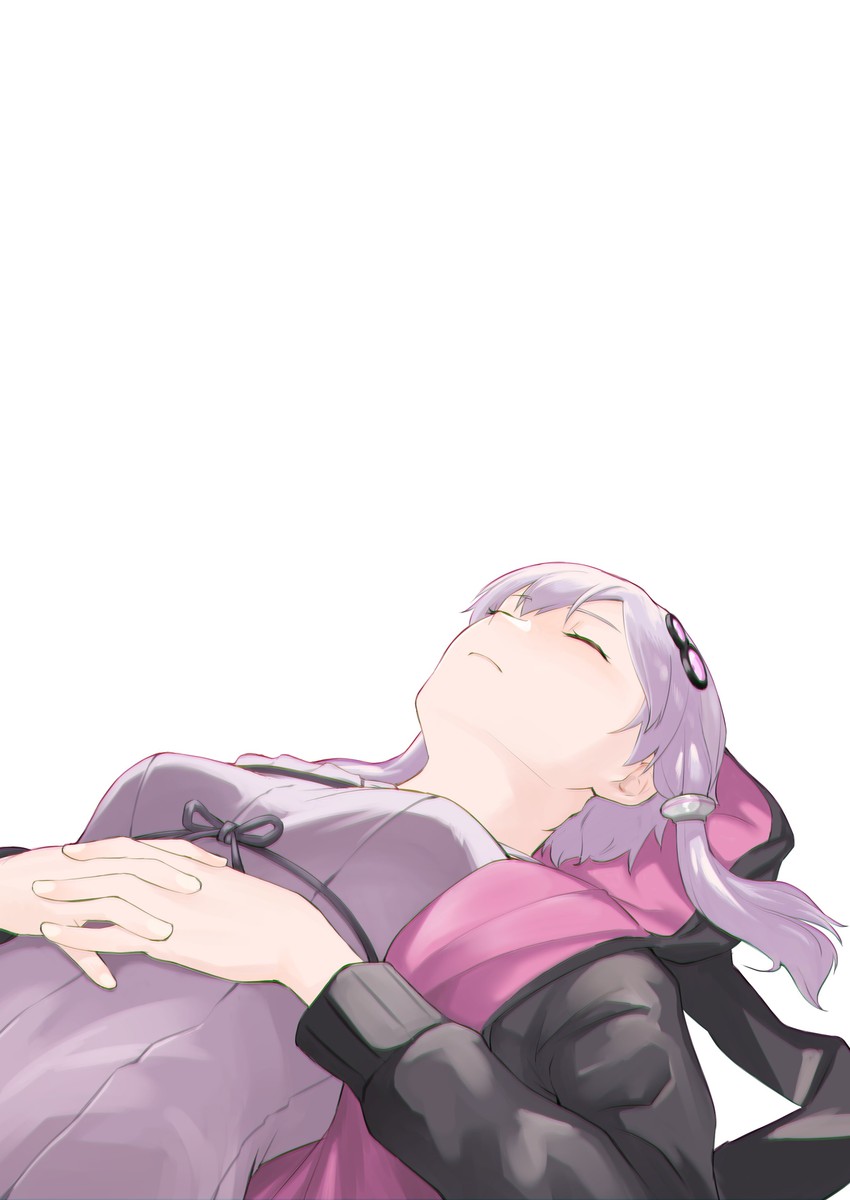 yuzuki yukari (vocaloid and 1 more) drawn by while_d