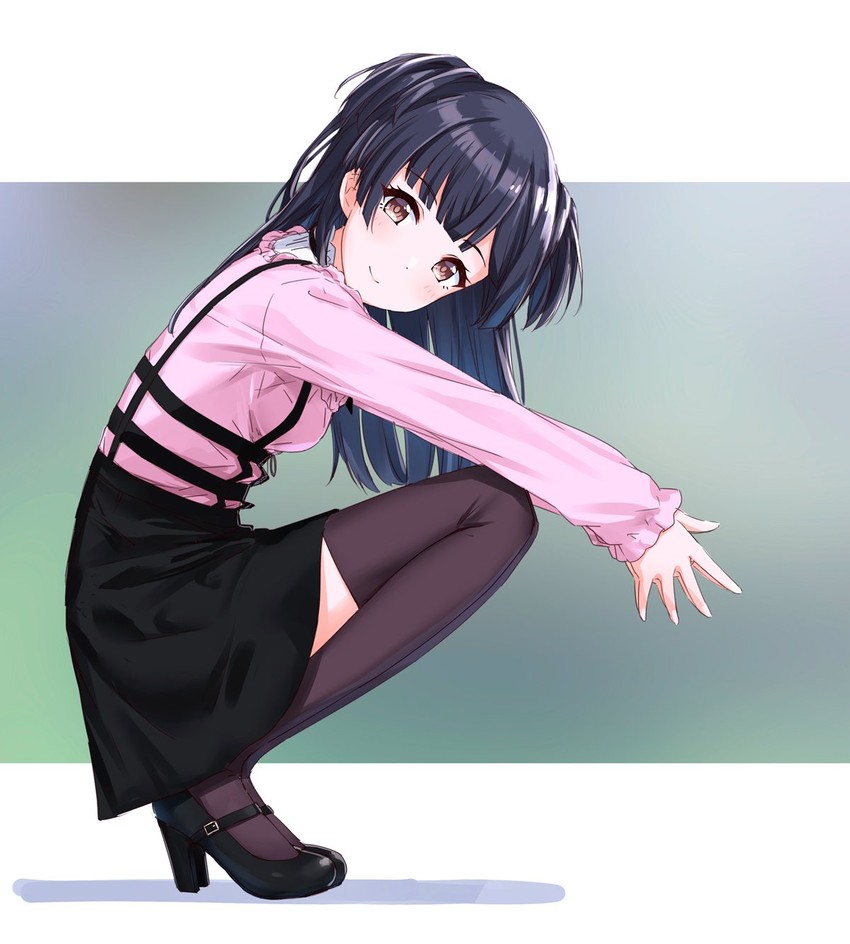 mayuzumi fuyuko (idolmaster and 1 more) drawn by suke_(momijigari)