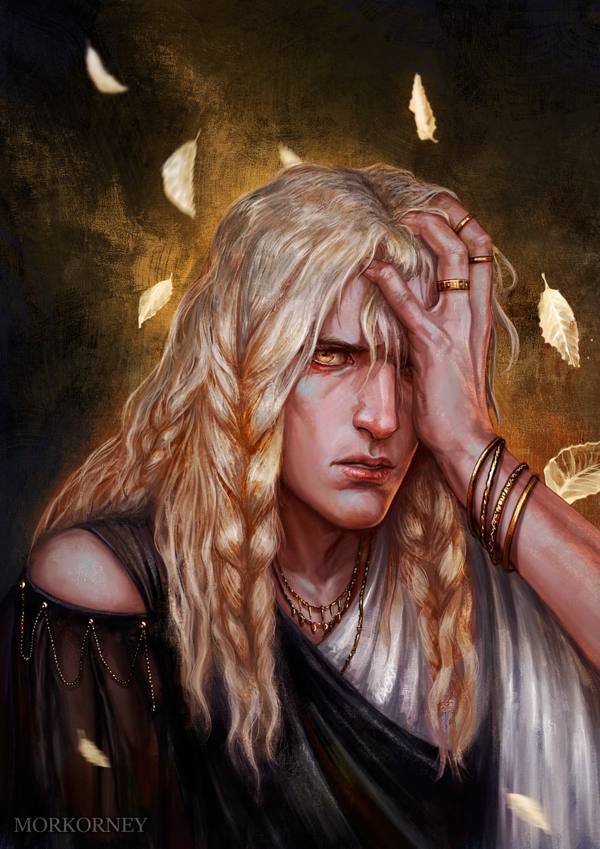 godrick the grafted (elden ring) drawn by morkorney