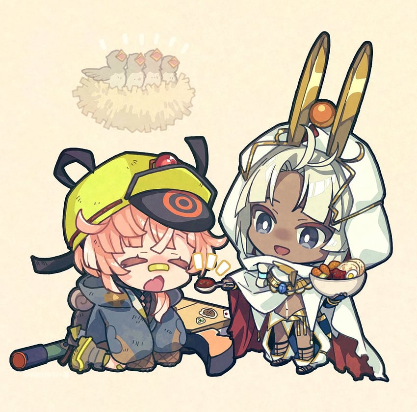 van gogh and tutankhamun (fate and 1 more) drawn by saipaco