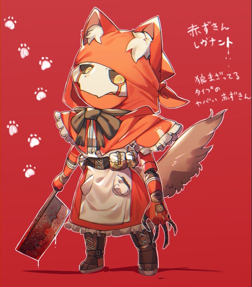 little red riding hood, revenant, and classic revenant (apex legends and 1 more) drawn by wankonabe