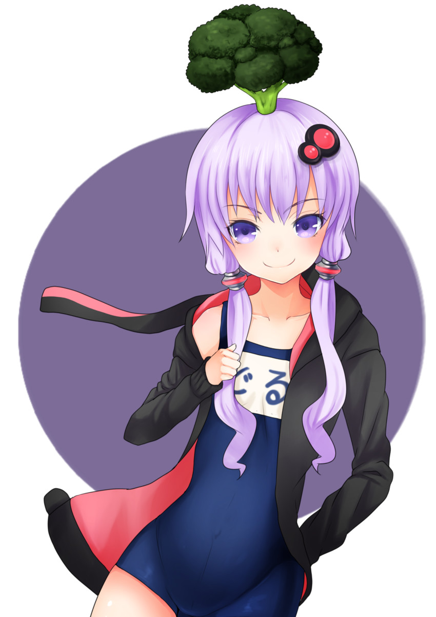 yuzuki yukari (vocaloid and 1 more) drawn by kakan_(amka)