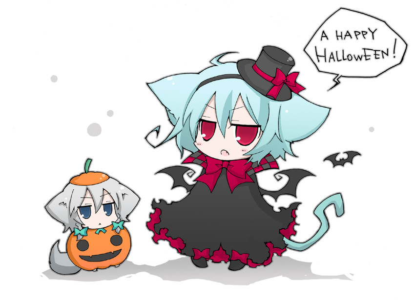 remilia scarlet, izayoi sakuya, and inu sakuya (touhou) drawn by nejikirio