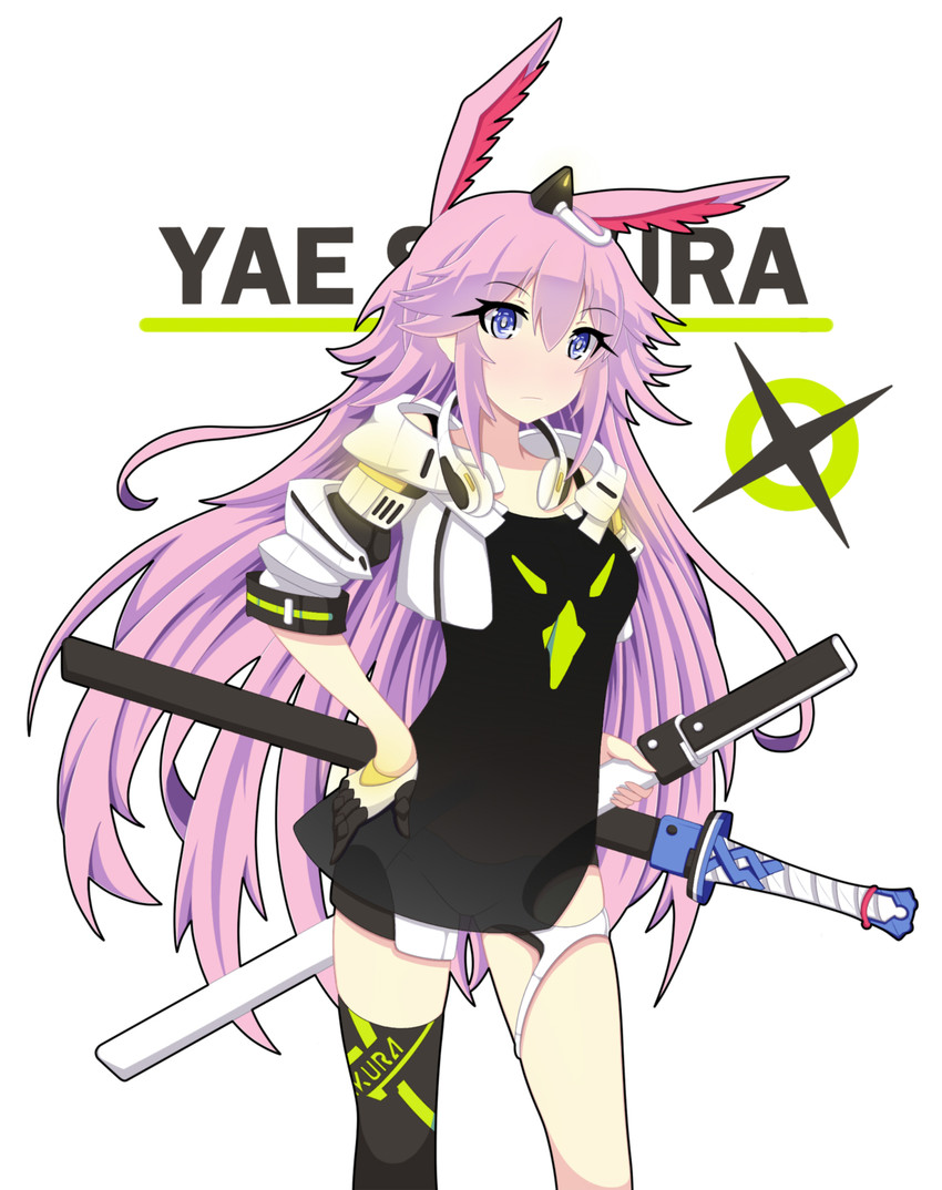 yae sakura (honkai and 1 more) drawn by galge03