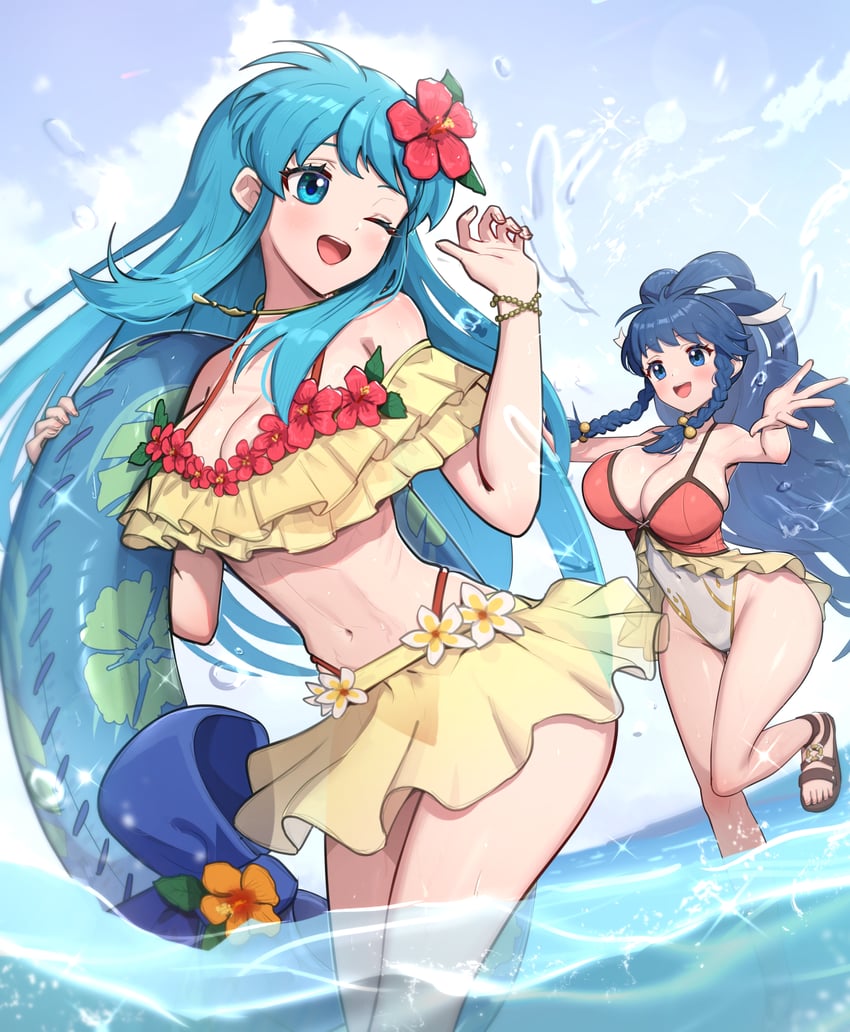 eirika and tana (fire emblem and 2 more) drawn by gonzarez