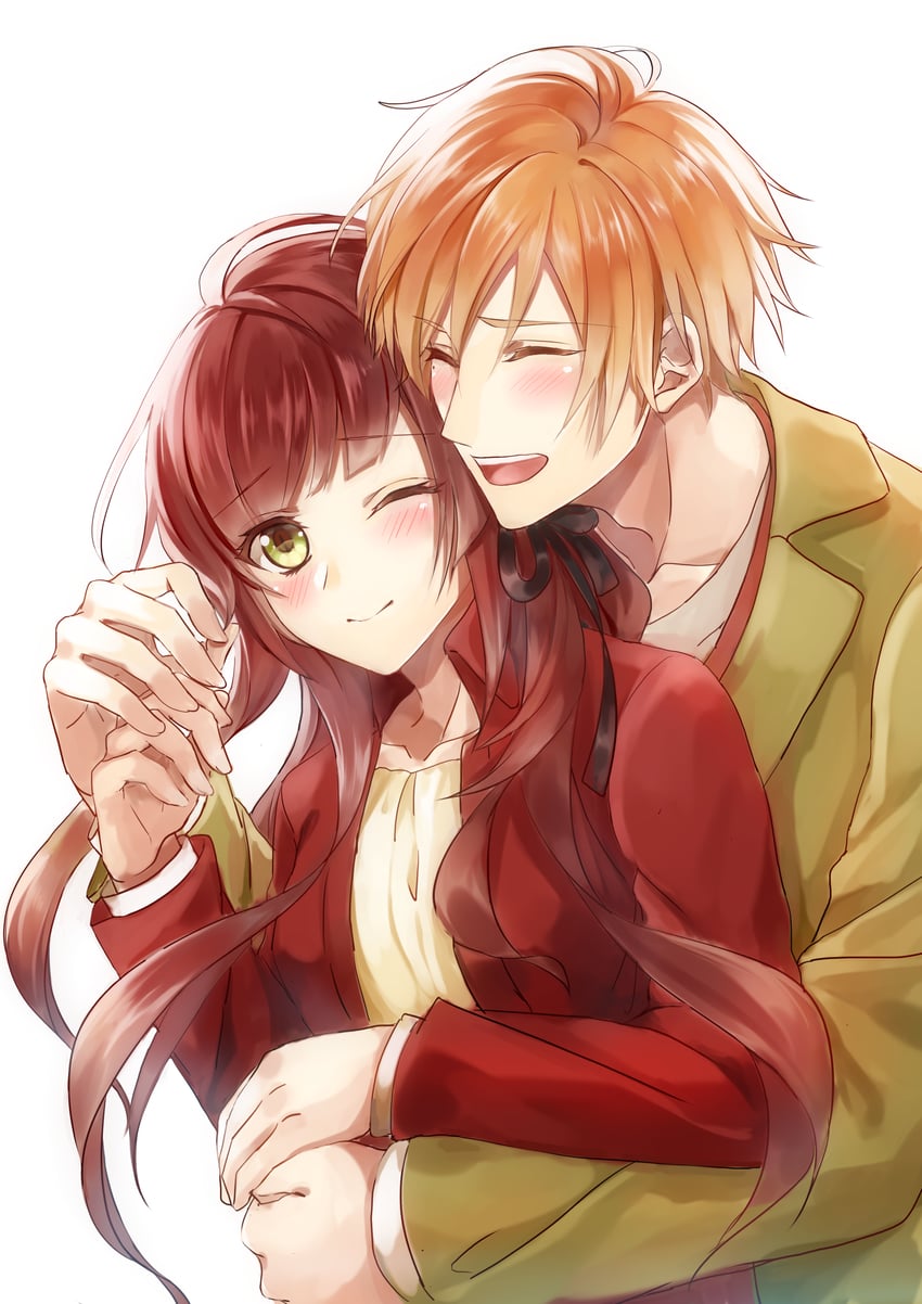 hoshino ichika and saeki yuzuru (collar x malice) drawn by yuzuyu010