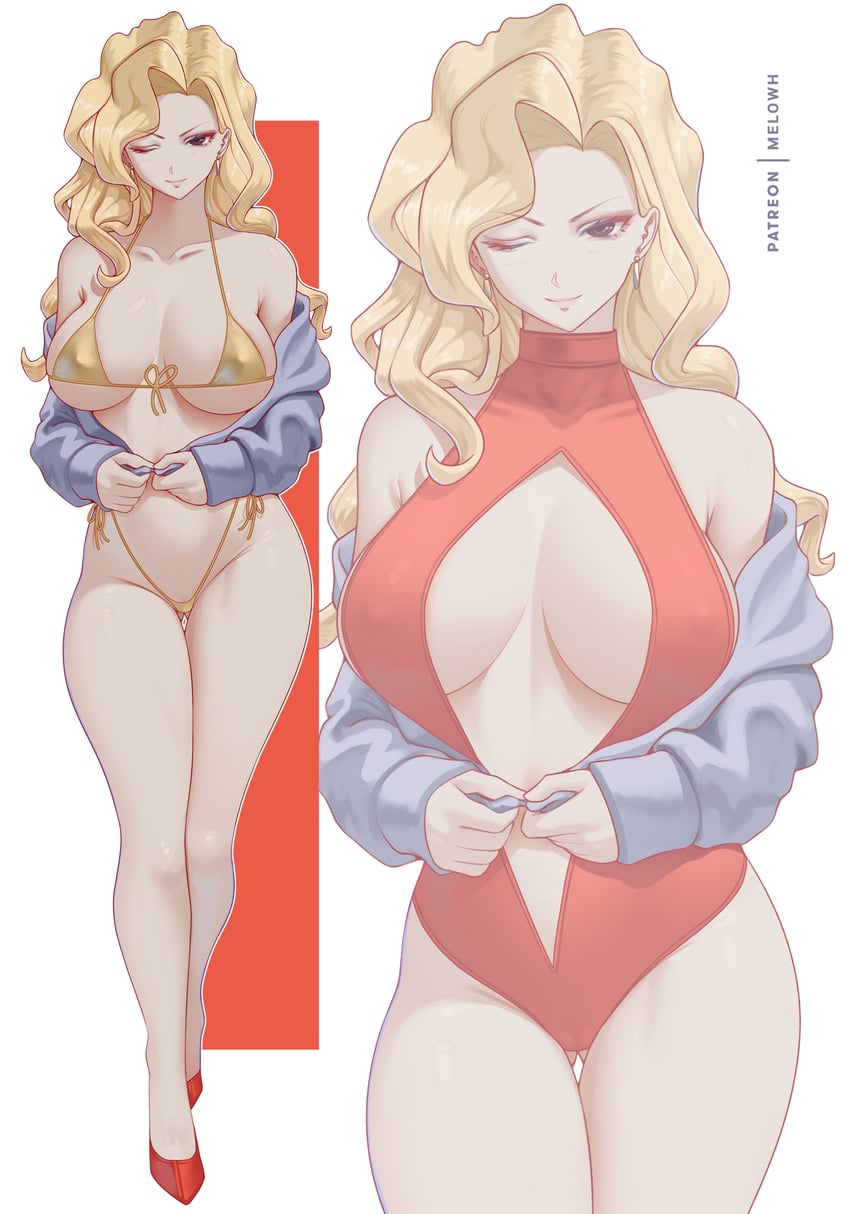 onna shachou (golden boy) drawn by melowh
