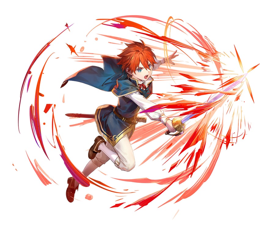 eliwood (fire emblem and 2 more) drawn by azu-taro