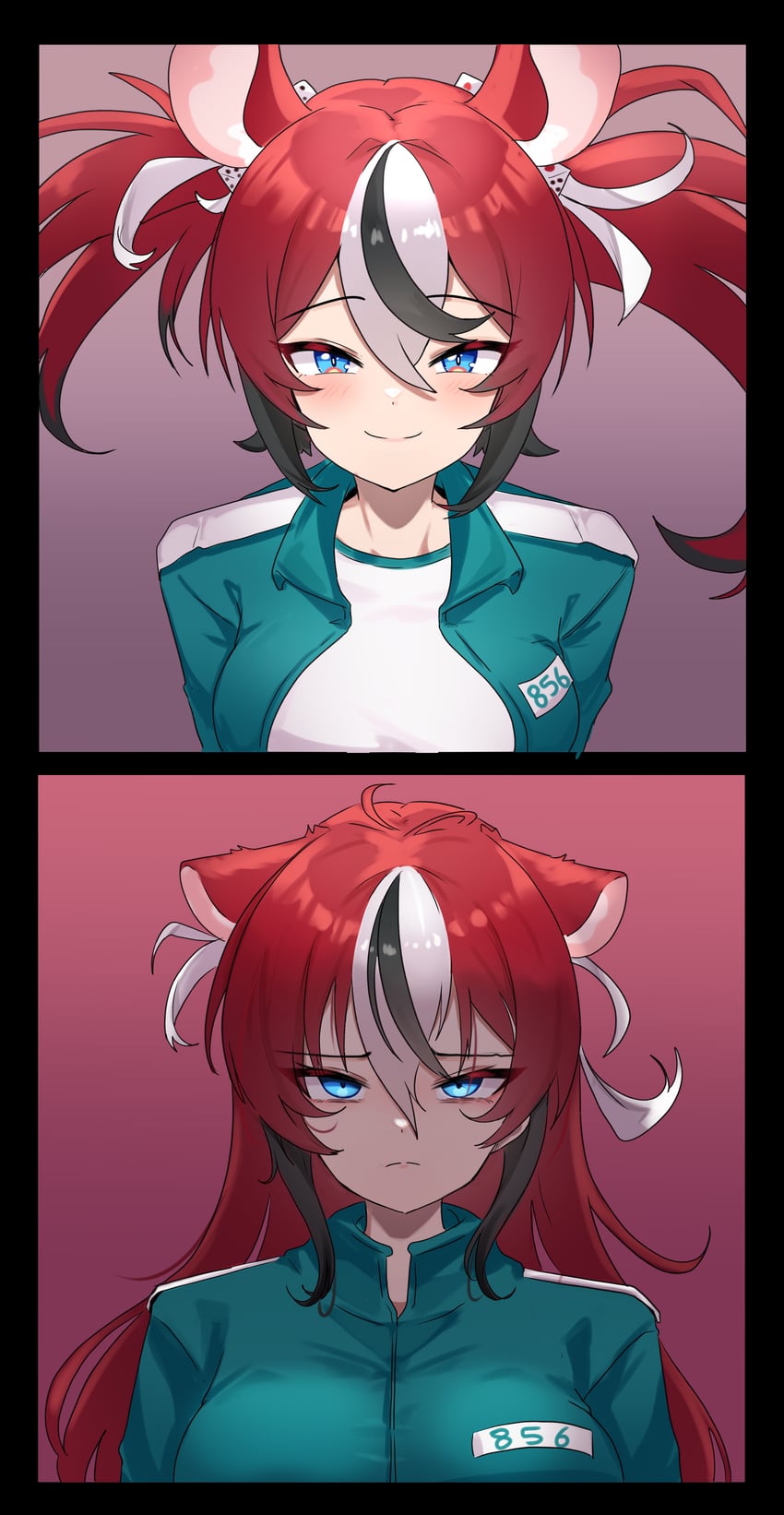 hakos baelz (hololive and 2 more) drawn by cafelittle