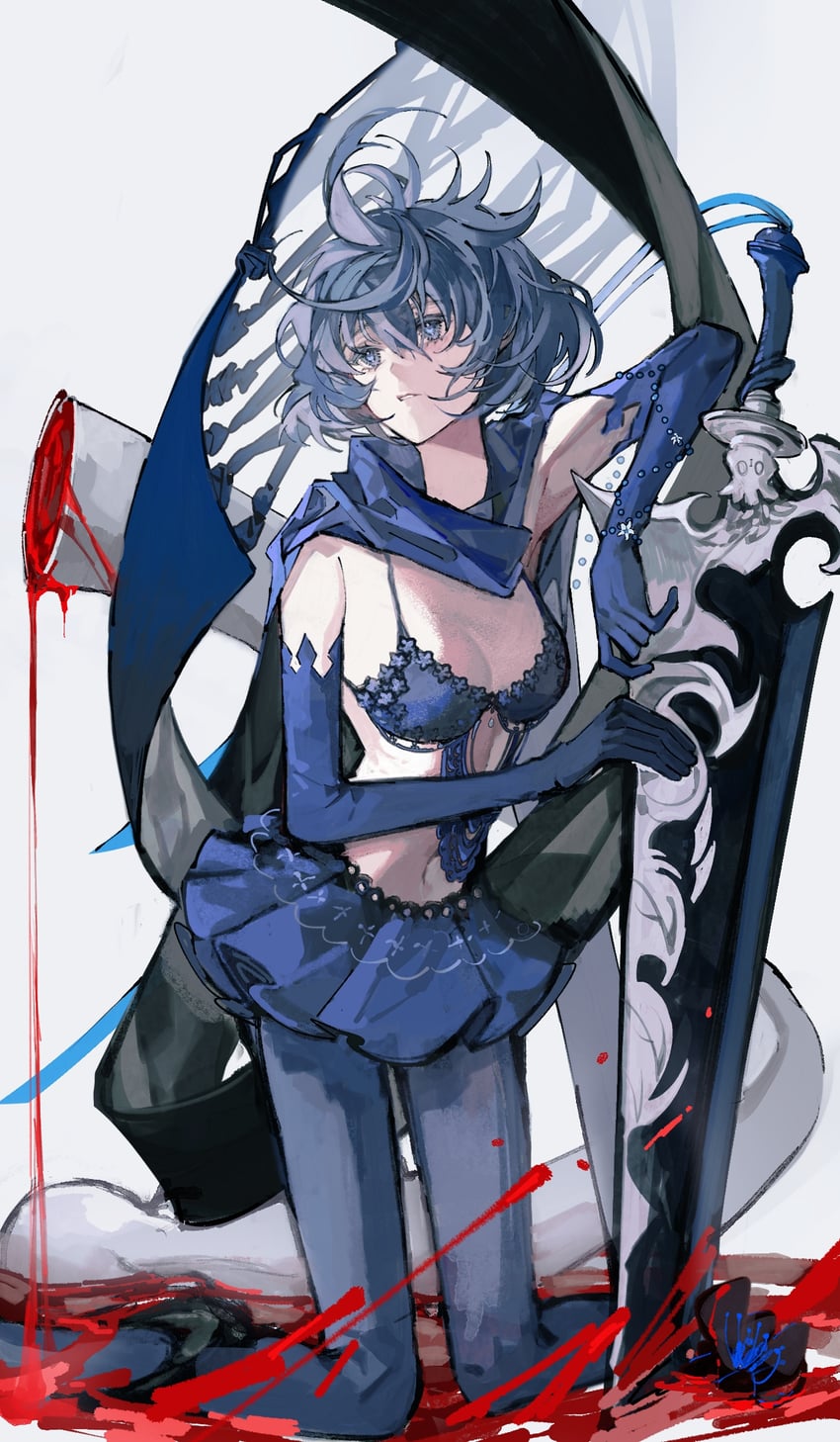 two (drag-on dragoon and 1 more) drawn by 1mayusibayu
