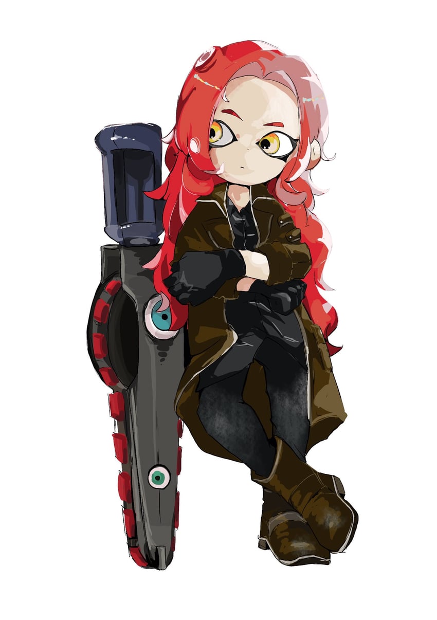 octoling player character, octoling girl, and kali (splatoon and 2 more) drawn by t_05_41