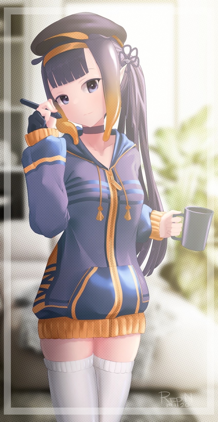 ninomae ina'nis (hololive and 1 more) drawn by redn_art
