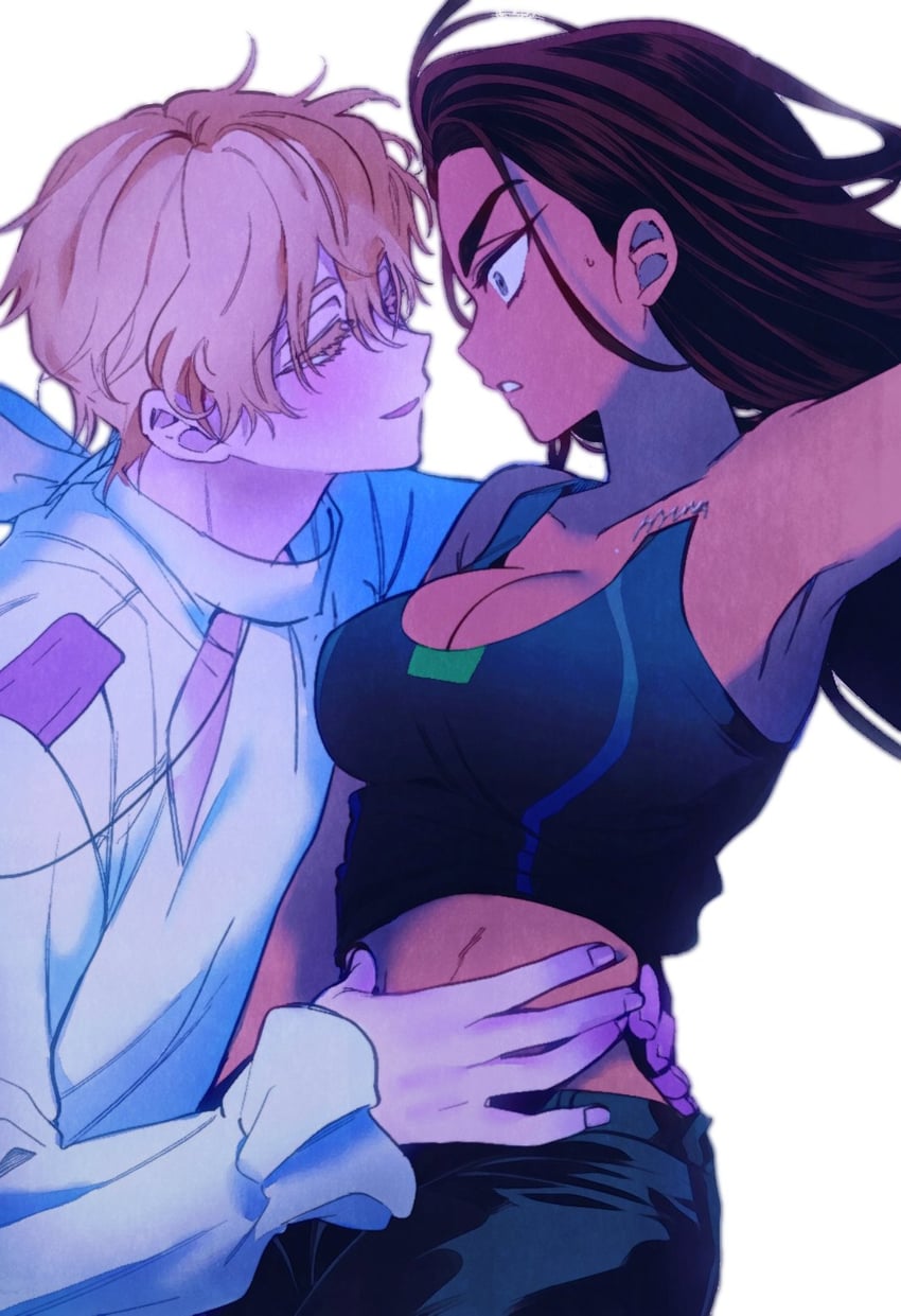 luka and hyuna (alien stage) drawn by lubya