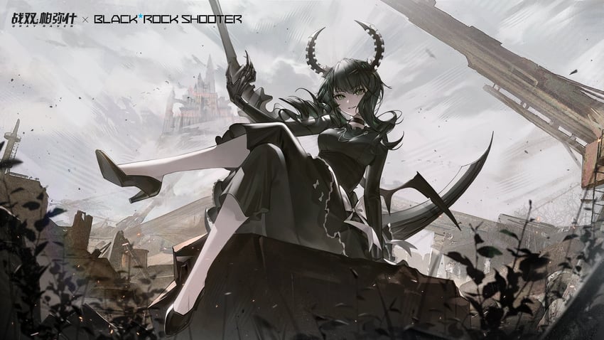 dead master (punishing: gray raven and 1 more) drawn by xtears_kitsune