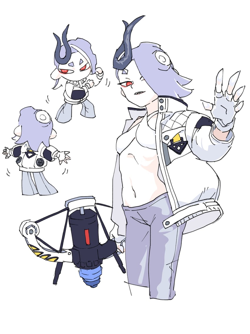 shiver (splatoon and 1 more) drawn by jounetsu_(jonetunoaoitako)