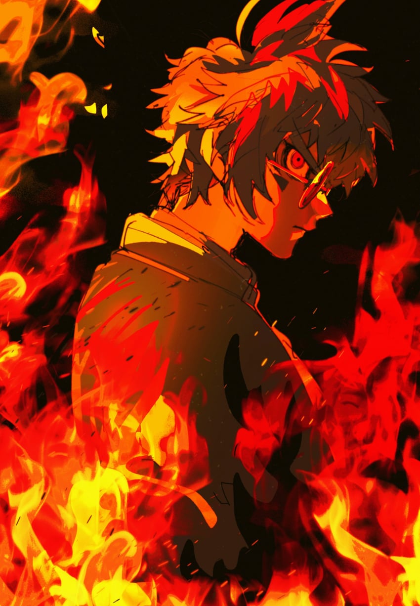 zilch alexander (master detective archives: rain code) drawn by oishikunatte_shintoujou