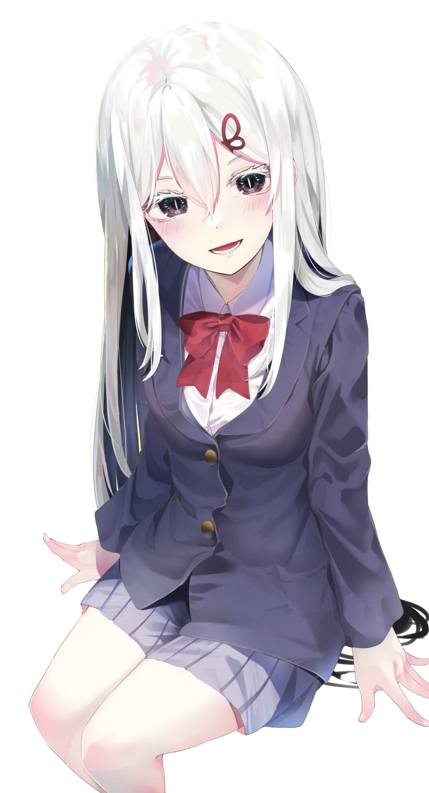 echidna (re:zero kara hajimeru isekai seikatsu) drawn by yuunamida_uyu