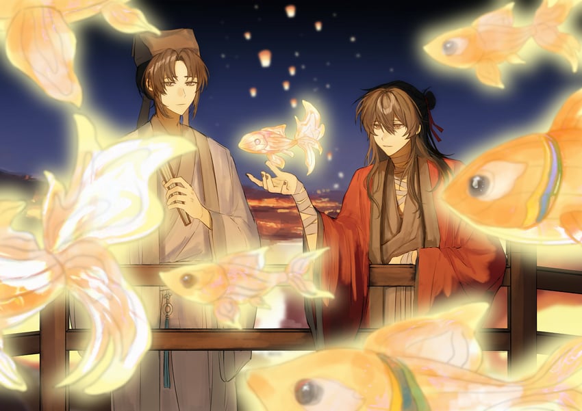 li huowang and zhuge yuan (dao gui yi xian) drawn by ch189615