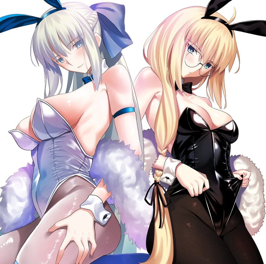 morgan le fay and aesc (fate and 1 more) drawn by longdq3008